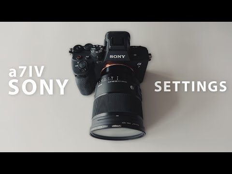 Видео: Идеальные настройки для камеры Sony a7IV