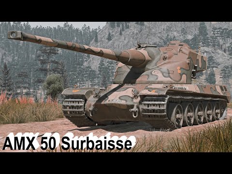 Видео: AMX 50 Surbaisse - попущеный в War Thunder