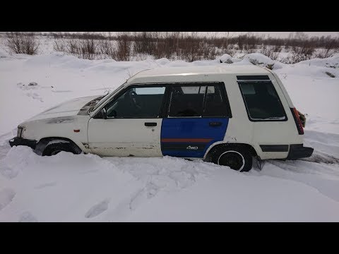 Видео: Что такое владеть ПАРВОРУЛЬНЫМ ЯПОНЦЕМ 1986 года!? Toyota Sprinter Carib AL25. 3A-U.