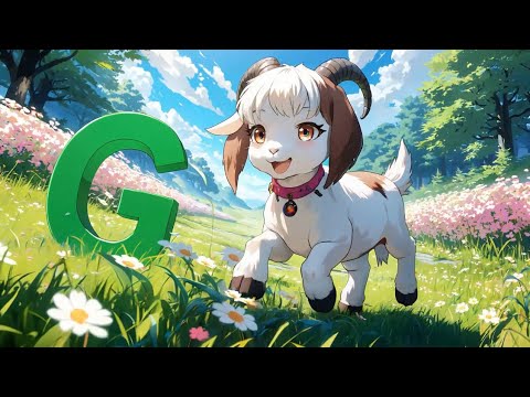 Видео: Английская азбука буква G — Goat и Grape | Учим английский алфавит для малышей