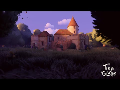 Видео: Строим мини замок  Tiny Glade Demo