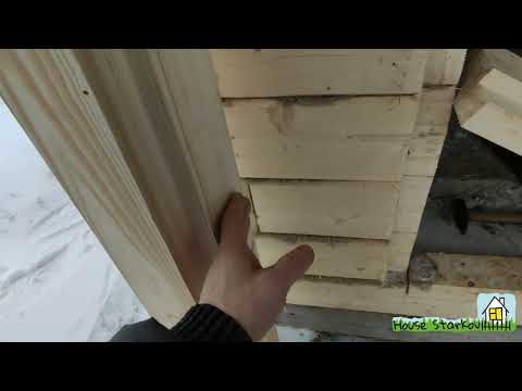 Видео: Окосячка и коробка банных дверей в одном флаконе