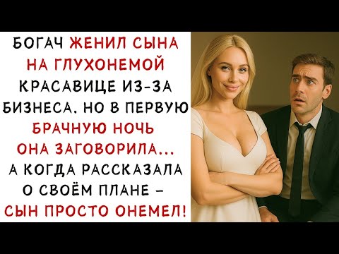 Видео: Он женился на глухонемой ради бизнеса  Но в первую ночь она заговорила, а дальше    ИСТОРИИ ИЗ Ж
