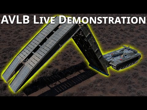 Видео: M48 AVLB | Преодолевая поле боя