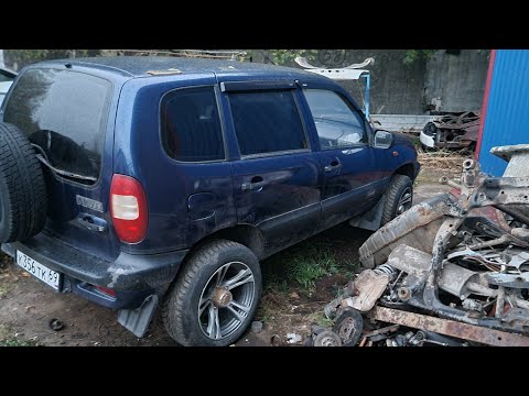 Видео: Нива  турбо   от  забора где  чермет лежит.Знакомство.