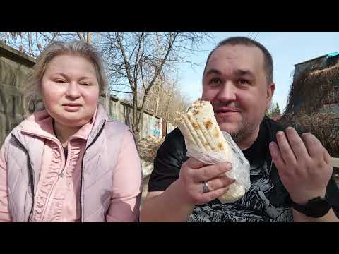 Видео: обжор - шаурма / мукбанг - беляш
