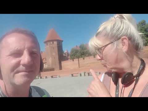 Видео: Польша. Замок Мальборк.