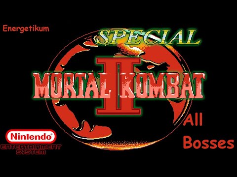 Видео: Mortal Kombat II Special (Unlicensed) - all bosses (все боссы) [NES]