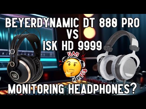 Видео: ЦАП И кУСЬ - isk HD 9999 vs Beyerdynamic DT880 Pro - обзор мониторных студийных наушников