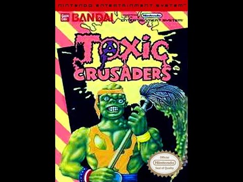 Видео: Toxic Crusaders / Токсичные Крестоносцы NO DAMAGE (Dendy, Nes, 8 bit)