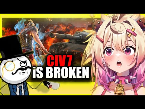 Видео: Реакция Rosiebellmoo на шикарного британца | Civilization 7 сломана!