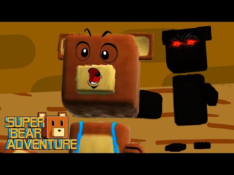Видео: Super Bear Adventure полное прохождение игры 😉 Приключение Супер Беар Адвенчер Лавинья 🐻 #SuperBear