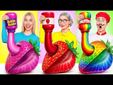 Видео: Кулинарный Челлендж: Я против Бабушки | Безумные Ситуации на Кухне от Candy DO