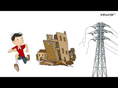 Видео: Правила поведения при землетрясении.