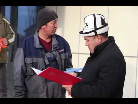 Видео: Аксы району.Кербен шаары.21.01.2025.     Жолдор кеңейтилип башталды.