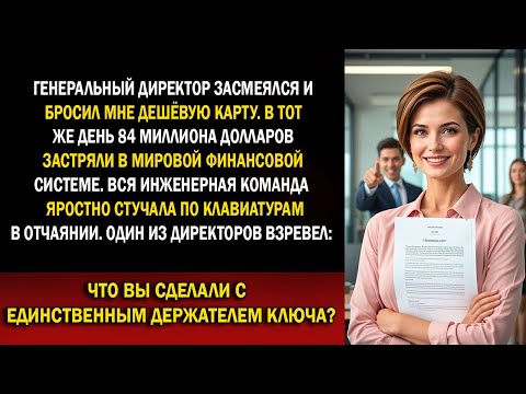 Видео: Гендиректор рассмеялся, увольняя меня в 25-ю годовщину — Я кивнула, и исчезли $84 млн