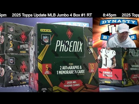 Видео: ДЕНЬ ВЫПУСКА 🔥 Футбольная карточка Phoenix 2025 4 Box Break #1