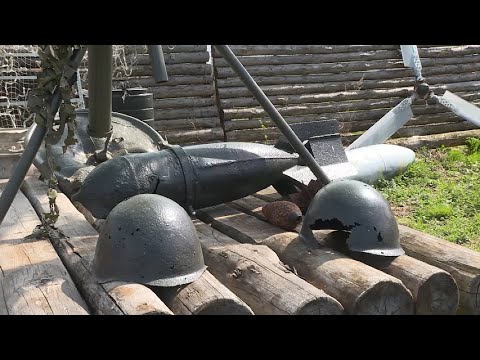 Видео: Коллекционер из Касимовского района создал «Музей боевой славы» под открытым небом