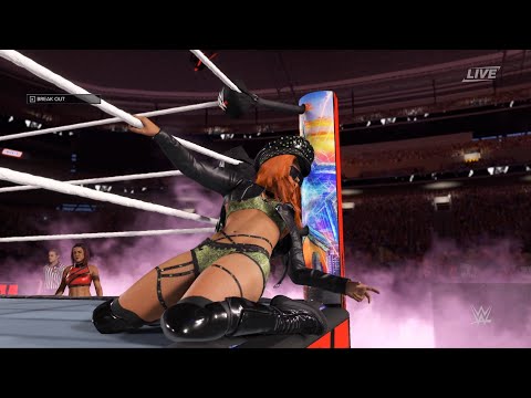 Видео: WWE 2K23 рестлинг  девушки ч 3  красотки. средний уровень сложности.