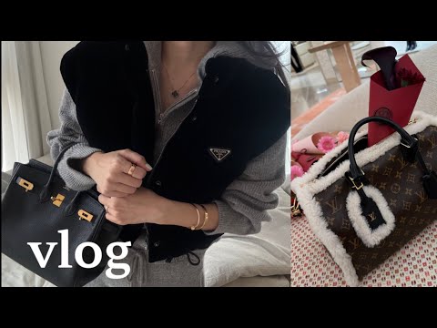 Видео: vlog_ Спа + эксперт по сочетанию роскоши💭 Распаковка бархатной подкладки Prada✨ Помада Louis Vuit...