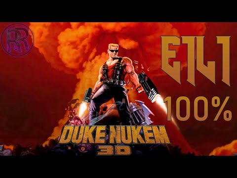 Видео: Duke Nukem 3D - Прохождение на 100% - Лос-Анджелес Мелтдаун - E1L1 - Голливудский Холокост