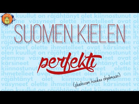 Видео: ПЕРФЕКТ в финском языке/Строение и употребление