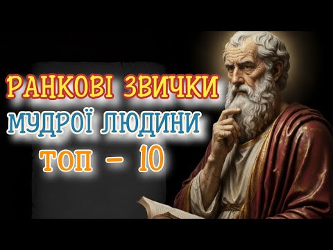 Видео: Як правильно почати день: 10 речей, які змінять твоє життя