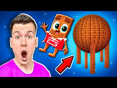 Видео: 😱🍫 я Попал на *ШОКОЛАДНУЮ* Планету ЧОКО в Майнкрафт!