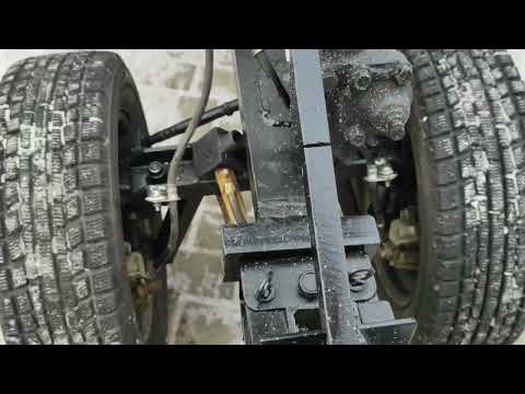 Видео: Установка тормозов на передний адаптер мотоблока