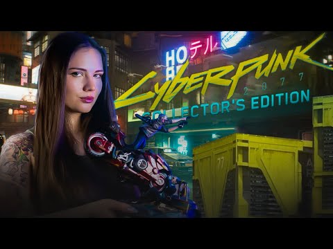 Видео: Цифровой мир CYBERPUNK 2077: распаковка коллекционки на PS5