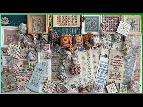 Видео: 240. ВЕСЬ МОЙ ВЫШИТЫЙ JUST NAN!!! 93 РАБОТ!!! Часть 1