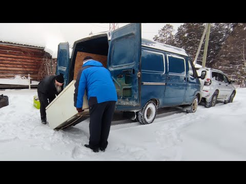 Видео: Заявка Через Авито в Рождество на ГАЗ 2705. Пока Что С Работой Тишина...