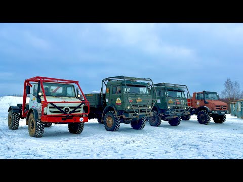 Видео: ЧТО ПОКАЖЕТ Mercedes UNIMOG против КАМАЗ на БЕЗДОРОЖЬЕ?