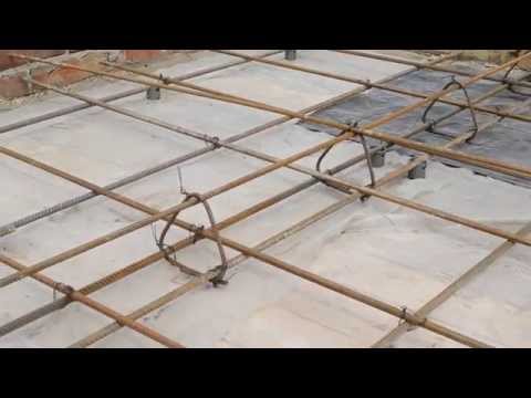 Видео: Залізобитонне перекриття трикутниками з арматури