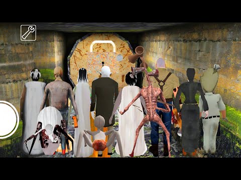 Видео: Игра за ВСЕХ НОВЫХ БОССОВ. СЕКРЕТНАЯ КОНЦОВКА. Режим Granny 1.