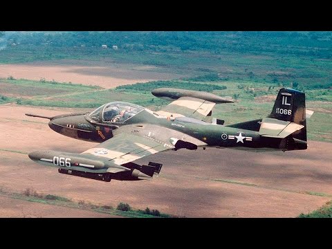 Видео: Стрекоза A-37: штурмовик, который победил там, где провалились реактивные гиганты | История ВВС США