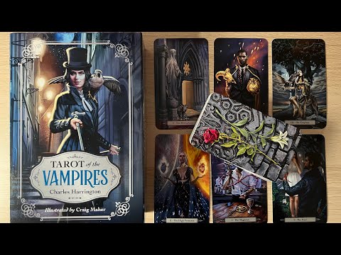 Видео: Обзор на шикарную колоду Таро Вампиров/Tarot of the vampires от издательства Llewelyn 🧛‍♀️🧟🧛