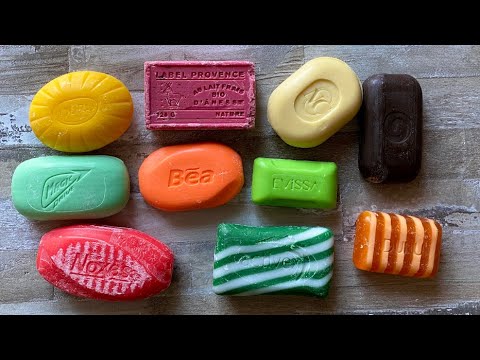 Видео: ASMR Soap cutting | Soap Carving|Резка мыла  | ASMR