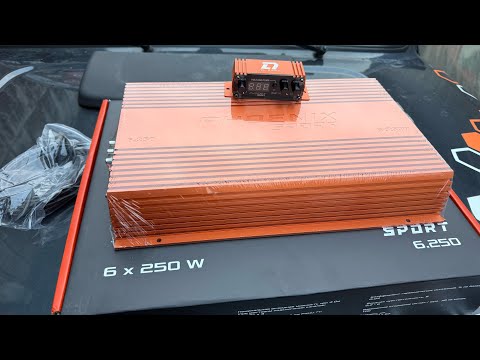 Видео: Новинка от DL Audio усилитель Phoenix Sport 6.250 Распаковка и обзор.
