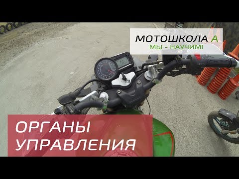 Видео: Органы управления на мотоцикле