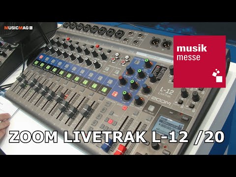Видео: LIVETRAK L: микшер - мечта от ZOOM (Musikmesse 2019)