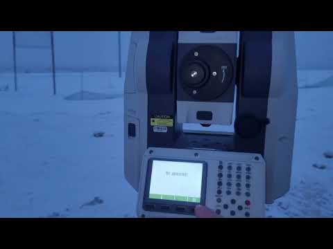 Видео: тахеометр  Eft ts1, бесполезный тест )))