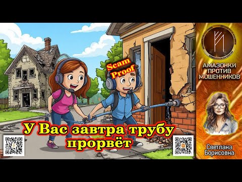 Видео: СВЕТЛАНА БОРИСОВНА. Оператор-водопроводчик вангует. Телефонное мошенничество