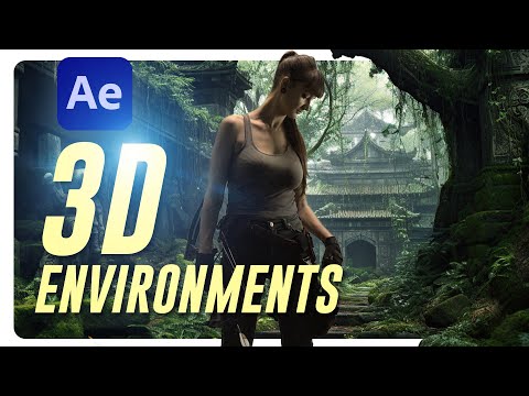 Видео: Превратите любое изображение в 3D с помощью ИИ! (ZoeDepth + After Effects)