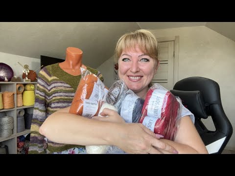 Видео: Нахапала пряжи/ Новый джемпер на старый лад