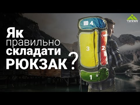 Видео: Советы по укладке рюкзака