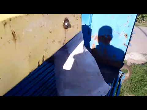 Видео: комбайн АННА польский, доработка копалки под сортировку.