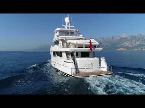 Видео: Стальная экспедиционная яхта Беринг 80 - Beyond  Capricorn