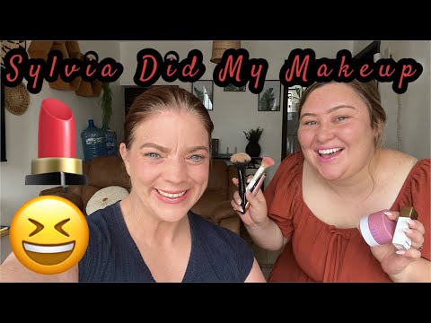 Видео: Сильвия сделала мне макияж 💄