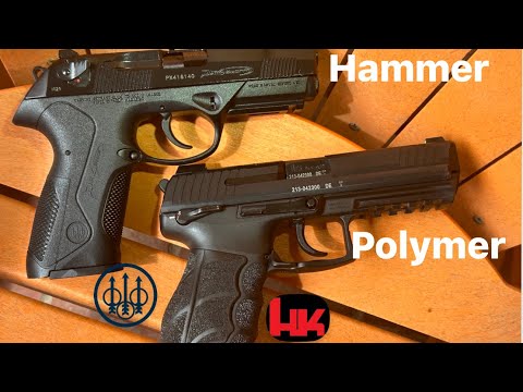 Видео: Beretta PX4 против HK P30L — лучшие полимерные курковые винтовки DA/SA?